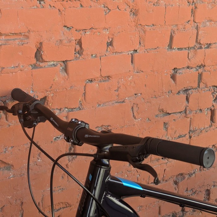 Велосипед гірський 27,5" Avanti Boost 650B+ Black Blue (2026)