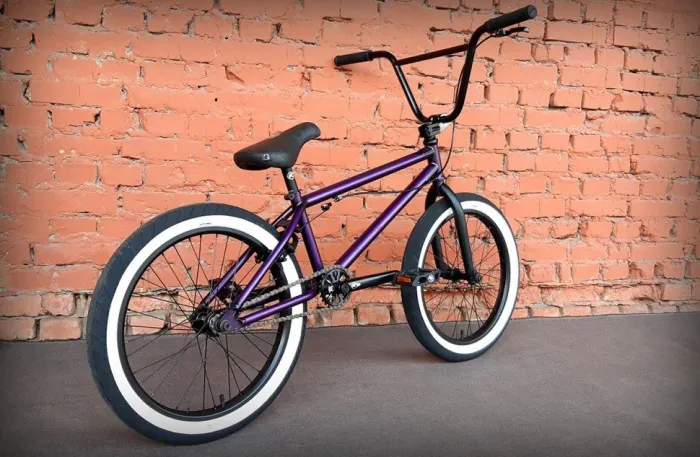 Велосипед BMX - Kench Street Pro Ch-Mo (2021) фіолетовий (трюковий велосипед)