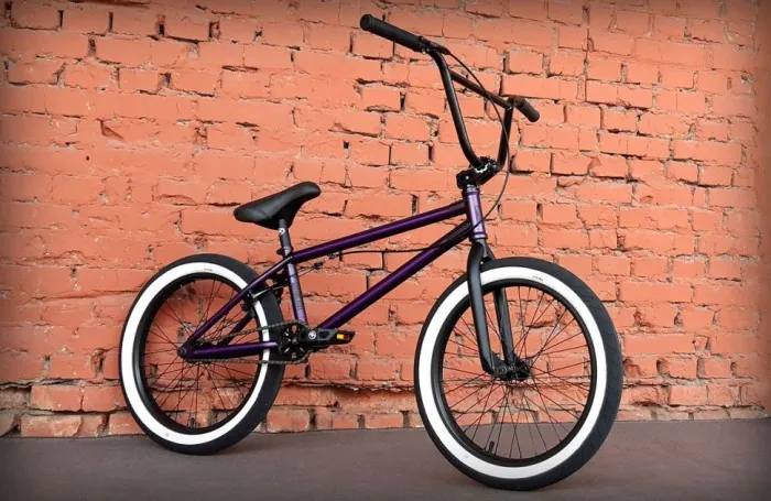 Велосипед BMX - Kench Street Pro Ch-Mo (2021) фіолетовий (трюковий велосипед)