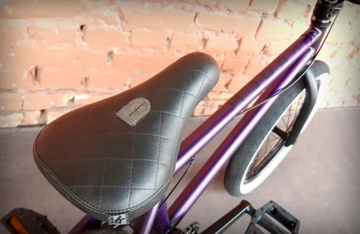 Велосипед BMX - Kench Street Pro Ch-Mo (2021) фіолетовий (трюковий велосипед)