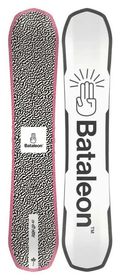 Сноуборд Bataleon PUSH UP 152 White/black/pink (BA.21.15.PU.) O (152 см black, pink, white)