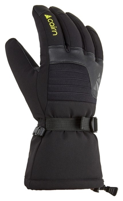 Рукавички Cairn Olympus full black-lemon, укр, укр