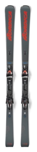 Лежи горные комплект Nordica DOB.SPITF.76 PRO+TPX12 FDT 168см Grey/red/black (0A124100) WRH