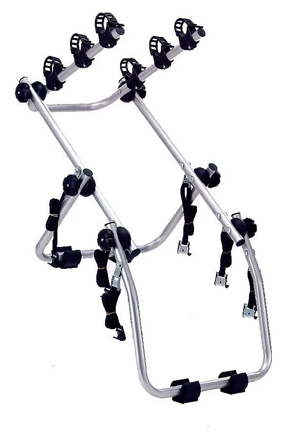 Автобагажник для велосипеда Cycledesign PICKUPPER 3BIKES V.1 Silver/black (CR0451) (Сріблястий, Чорний)