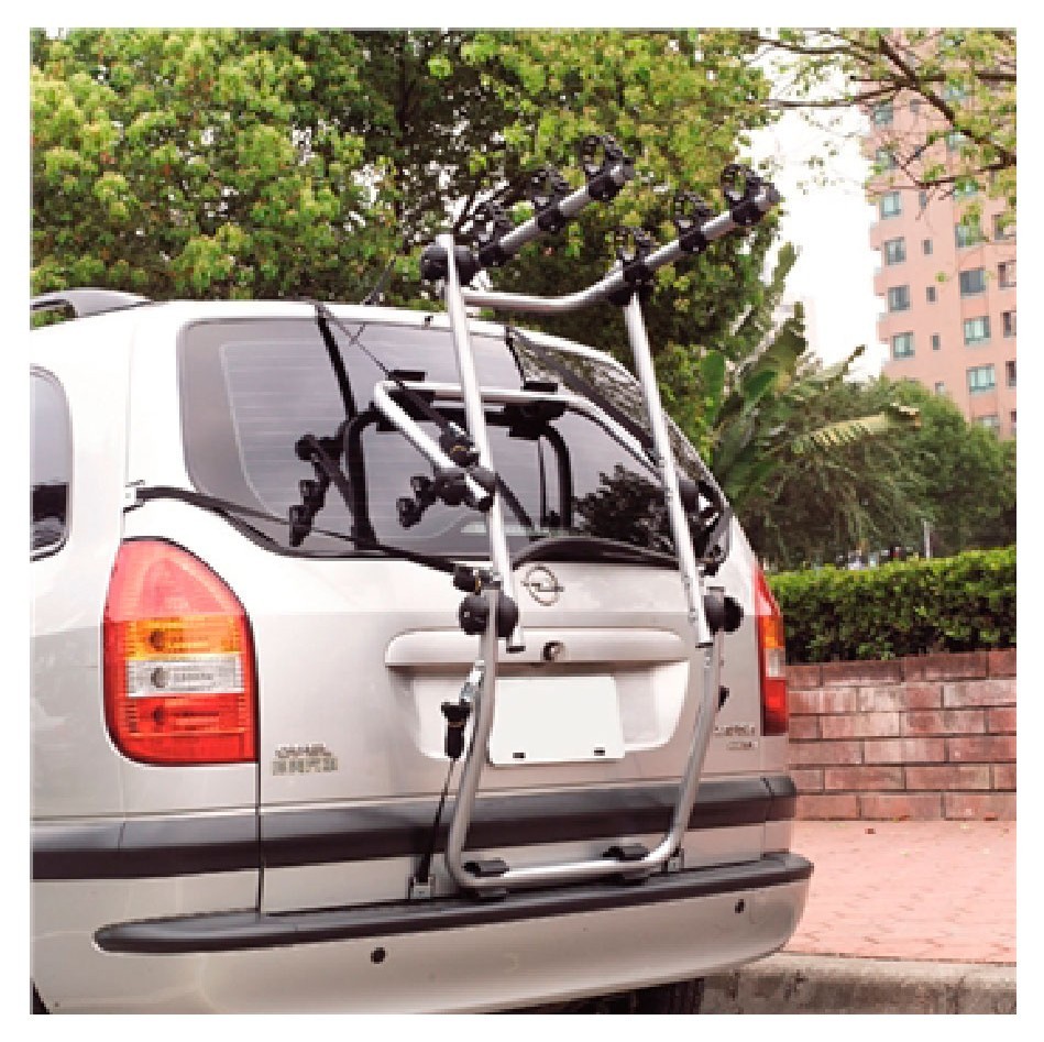 Автобагажник для велосипеда Cycledesign PICKUPPER 3BIKES V.1 Silver/black (CR0451)