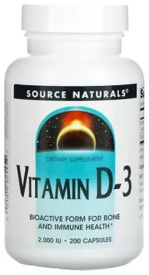 Vitamin D-3 2000 IU - 200 caps
