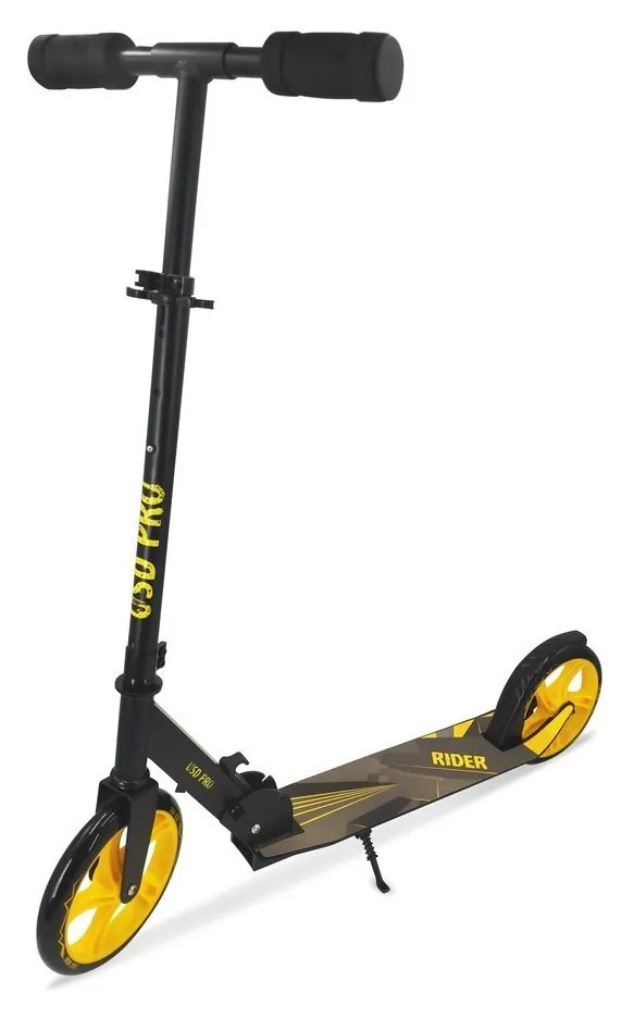Самокат USD PRO Rider Black/Yellow (UES20U2S) (Чорно-жовтий)