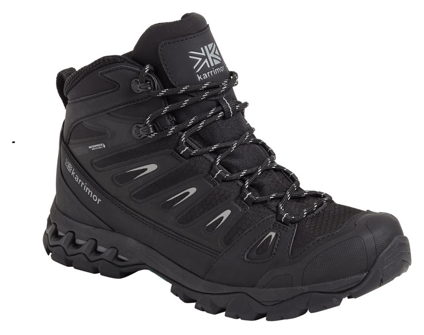 Ботинки трекинговые мужские Karrimor PUMA MID WEATHERTITE M 45 (11.0UK) Black (K1018-BLK)
