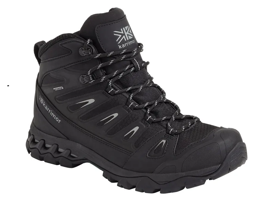 Черевики трекінгові чоловічі Karrimor PUMA MID WEATHERTITE M 45 (11.0UK) Black (K1018-BLK) (12.0UK (46) 305мм black)