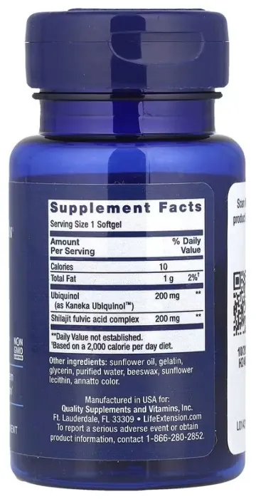 Super Ubiquinol CoQ10 with Enhanced Mitochondrial Support™ 200 mg - 30 softgels