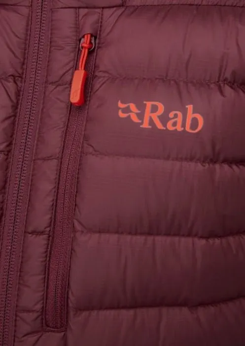 Легкий женский пуховик Rab Microlight Alpine Jacket Wmns, Black, 8