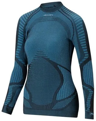 Термофутболка з довгим рукавом жіноча Accapi XPerience, Black/Turquoise, M/L