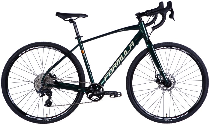 Велосипед AL 28" Formula SHORTCUT DD CS рама-19" темно-зеленый 2025