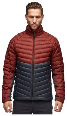 Трекинговый мужской пуховик Black Diamond Access Down Jacket, S - Dark Crimson/Carbon