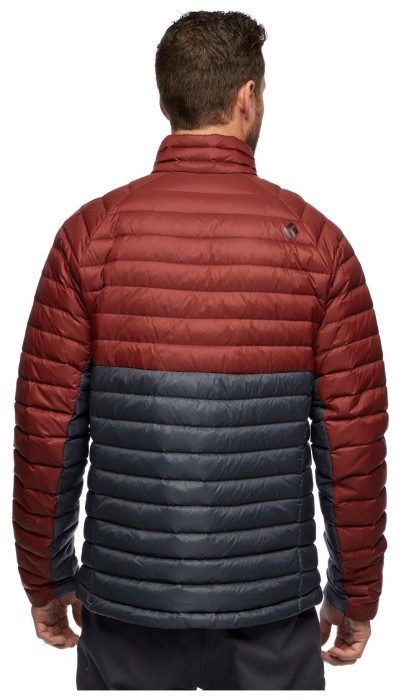 Трекинговый мужской пуховик Black Diamond Access Down Jacket, S - Dark Crimson/Carbon
