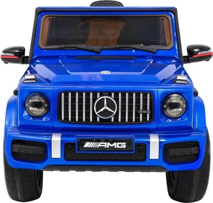 Дитяча акумуляторна машинка Mercedes AMG G63 Синя
