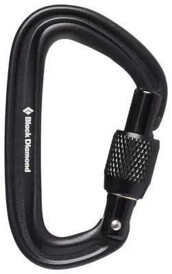 Карабін Black Diamond LiteForge Screwgate Carabiner, Black, One Size