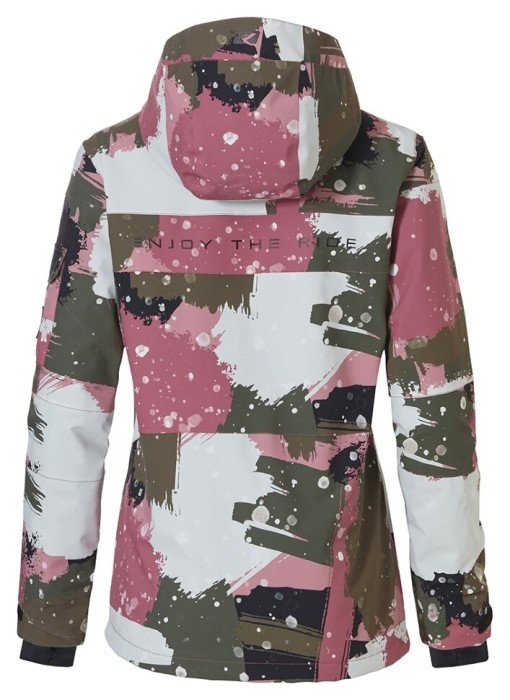 Куртка Rehall Vie для жінок 2024 camo abstract rose