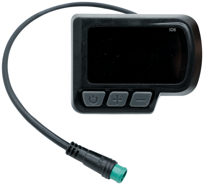 Дисплей GP DX-EN06 36/48B вологозахищені роз'єми 140мм, укр, укр