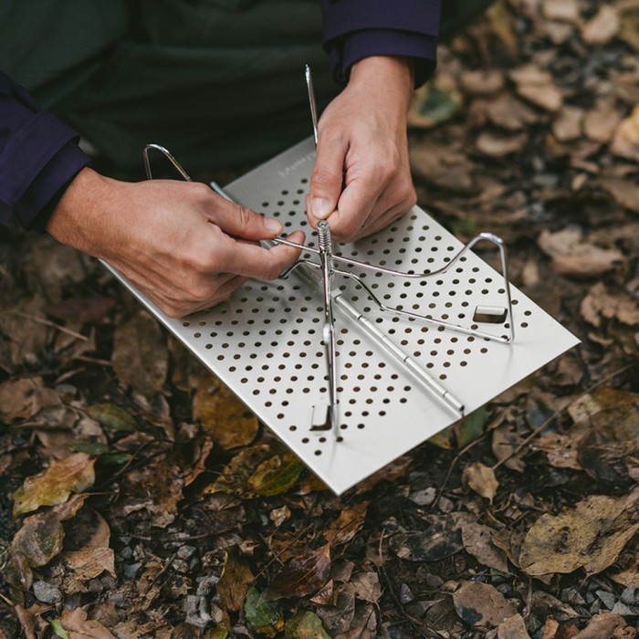 Складаний стіл Naturehike CNK2450JJ024, 31х21 см, алюміній, укр, укр