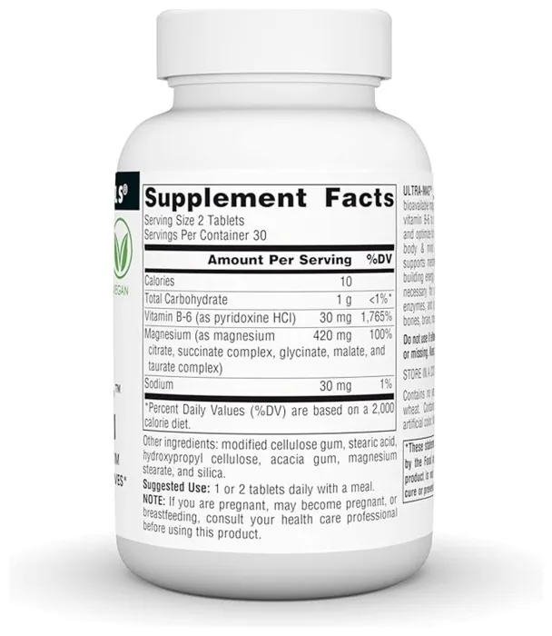 Ultra-Mag Magnesium Complex - 60 tabs