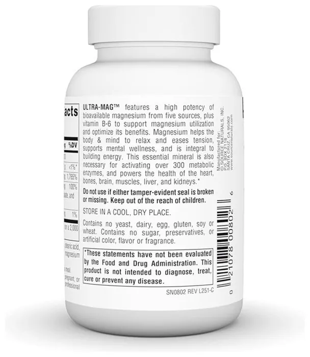 Ultra-Mag Magnesium Complex - 60 tabs