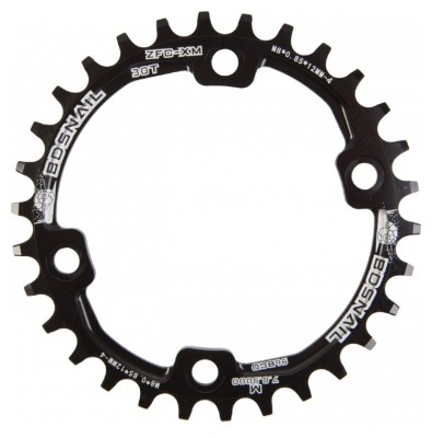 Звезда-неспадайка к шатуну NW AL 30T SNAIL круг BCD 96 ассиметричн. (для Shimano M7000) (черн.)