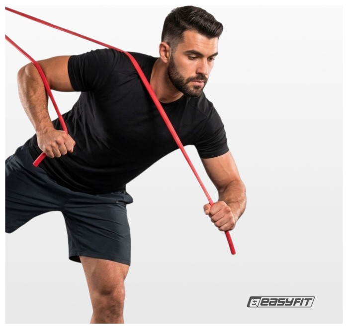 Борцівська резина EasyFit - джгут 5 м (червоний), укр, укр