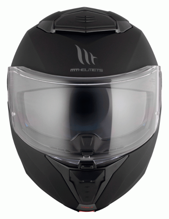Мотошолом MT ATOM 2 SV Solid A1 Matt Black