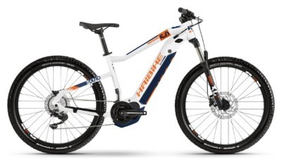 Электровелосипед Haibike SDURO HardSeven 5.0 i500Wh 10s. Deore 27.5", рама L, бело-оранжево-синий, 2020