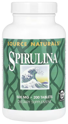 Spirulina 500 mg - 200 tabs