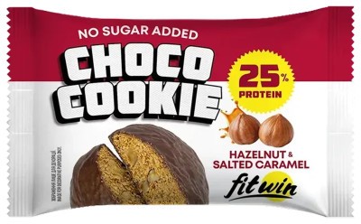 Choco Cookie 25% - 10x40g Hazelnut Salted Caramel