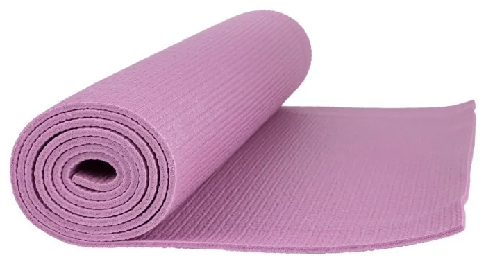 Коврик для йоги та фітнесу PowerPlay 4010 PVC Yoga Mat Рожевий (173x61x0.6)