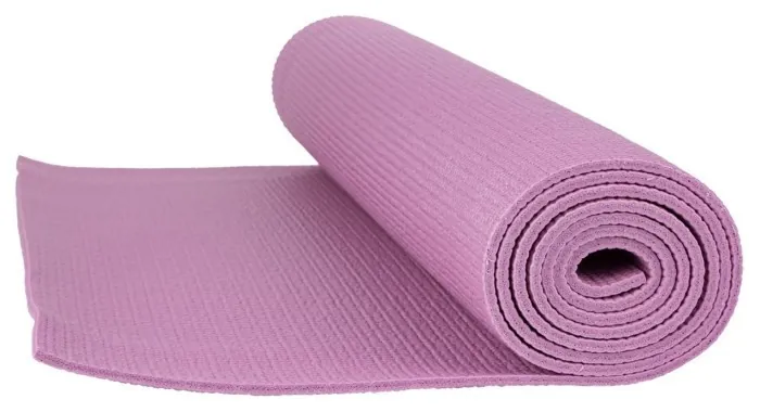 Коврик для йоги та фітнесу PowerPlay 4010 PVC Yoga Mat Рожевий (173x61x0.6)