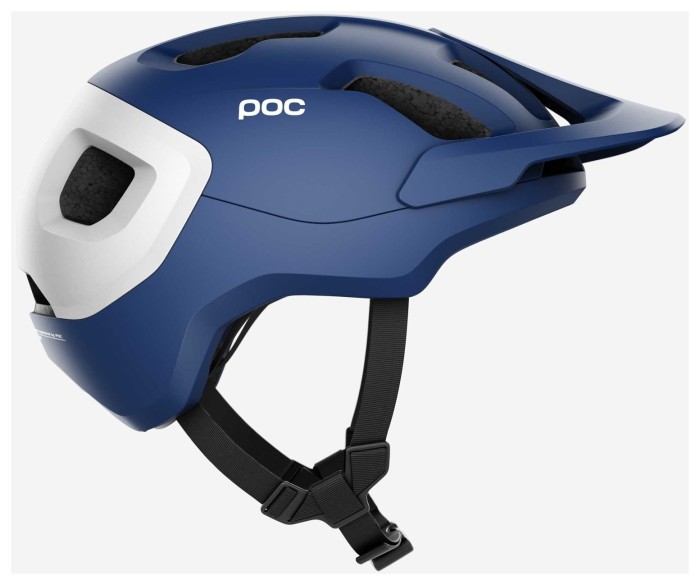 Шолом велосипедний POC Axion SPIN, Lead Blue Matt