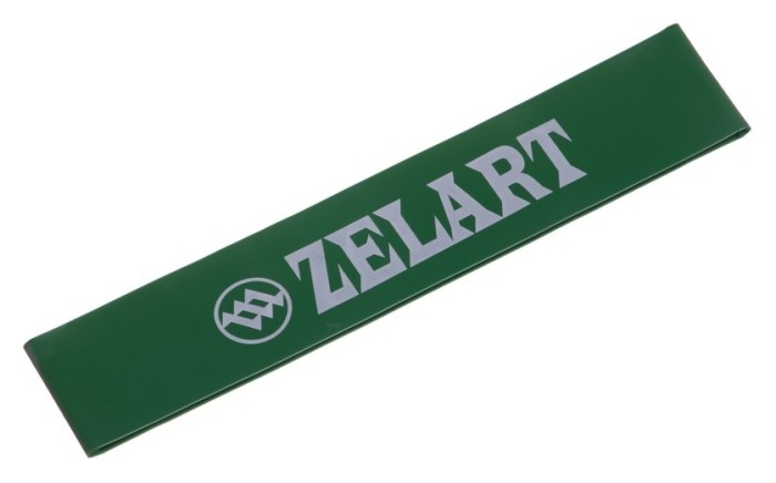 Стрічка опору LOOP BANDS Zelart FI-8228-4 (500x50,8x0,9мм, жорсткість М), зелена, укр, укр