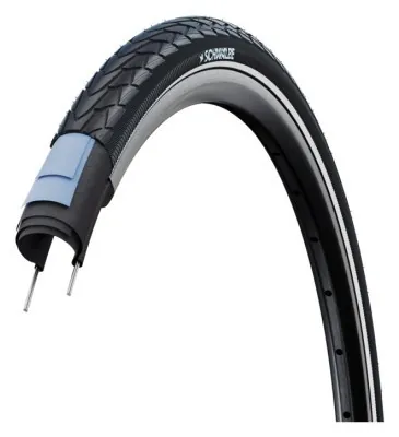 Покрышка 28x1.50 700x38C (40-622) Schwalbe MARATHON RACER, RaceGuard, B/B-SK+RT HS429 ADDIX GREEN 67EPI