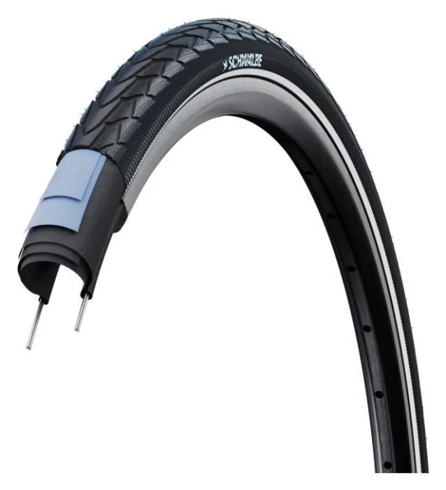 Покрышка 28x1.50 700x38C (40-622) Schwalbe MARATHON RACER, RaceGuard, B/B-SK+RT HS429 ADDIX GREEN 67EPI