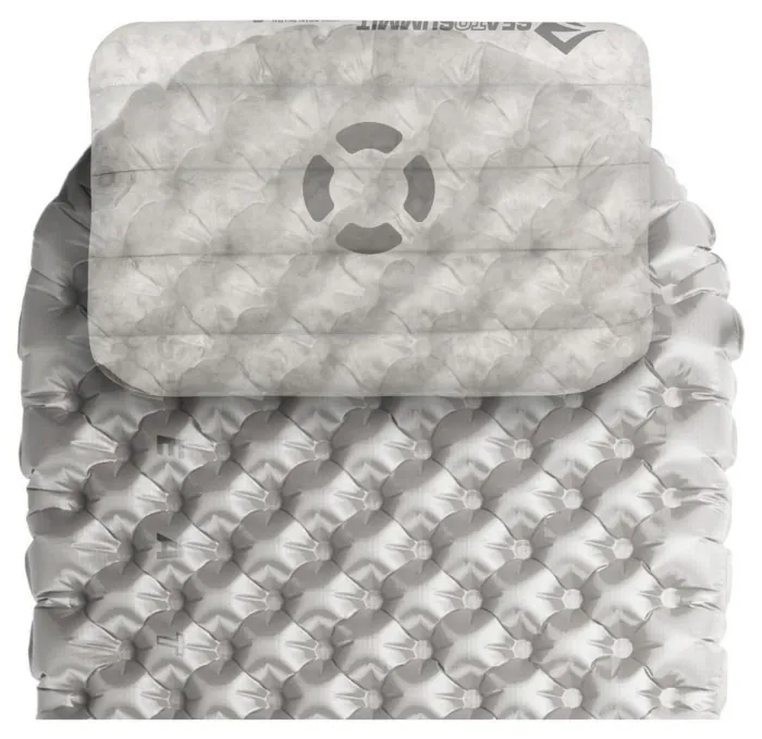 Подушка надувная с пухом Sea to Summit Aeros Down Pillow, Deluxe, 12х59х38см, Grey