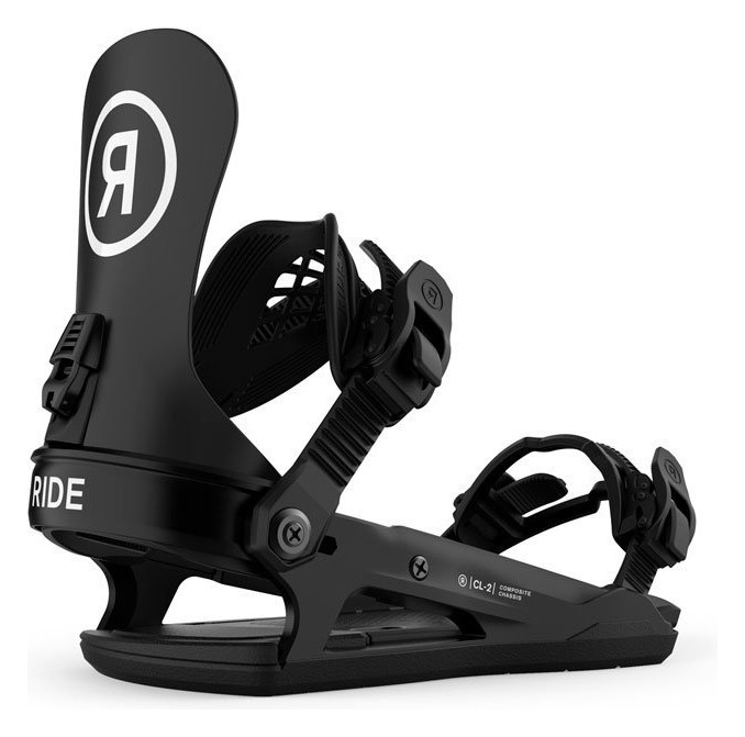 Кріплення для сноуборду Ride CL-2 M Black (12E1014.1), укр, укр