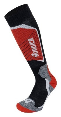 Носки для туризма детские Nordica TECH JUNIOR 31-34 Black/red/white (12703)