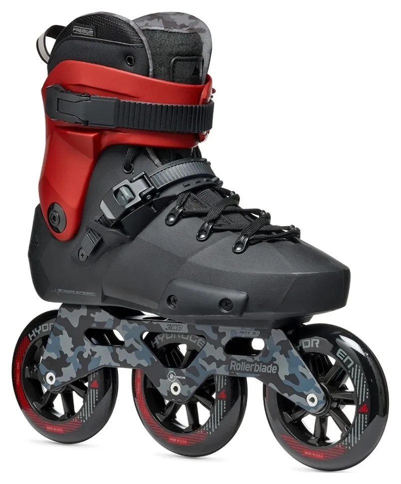 Ролики Rollerblade Twister 110 black-red (38)