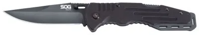 Розкладний ніж SOG Salute, Black