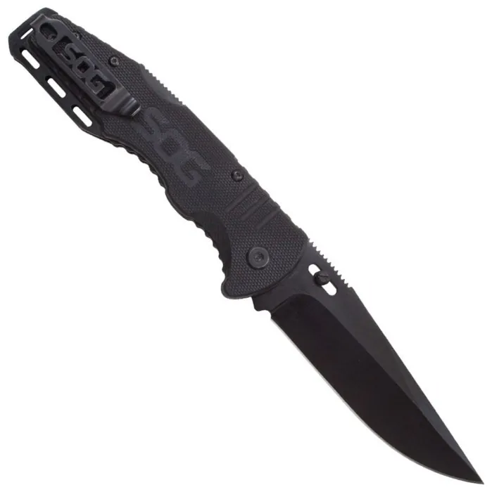Розкладний ніж SOG Salute, Black
