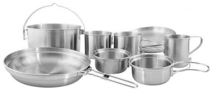 Набір посуду Tatonka Picnic Set III, Silver