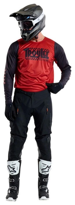 Мото джерси TLD SCOUT GP JERSEY; BIG LEE [BLACK/BURNT ORANGE] L
