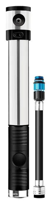 Насос Crankbrothers KLIC HV, Silver (Presta/Schrader)