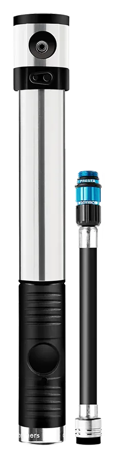Насос Crankbrothers KLIC HV, Silver (Presta/Schrader) (SPT_16113)