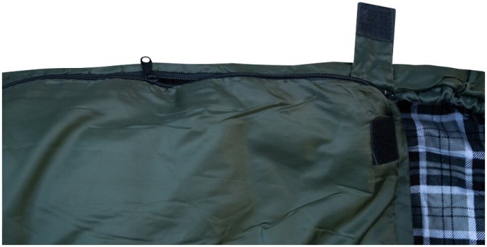 Спальный мешок Totem Ember Plus одеяло с капюшом правый olive 190/75 UTTS-014