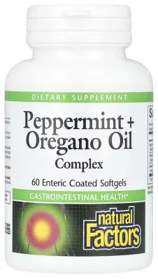 Peppermint+Oregano Oil Complex - 60 softgels